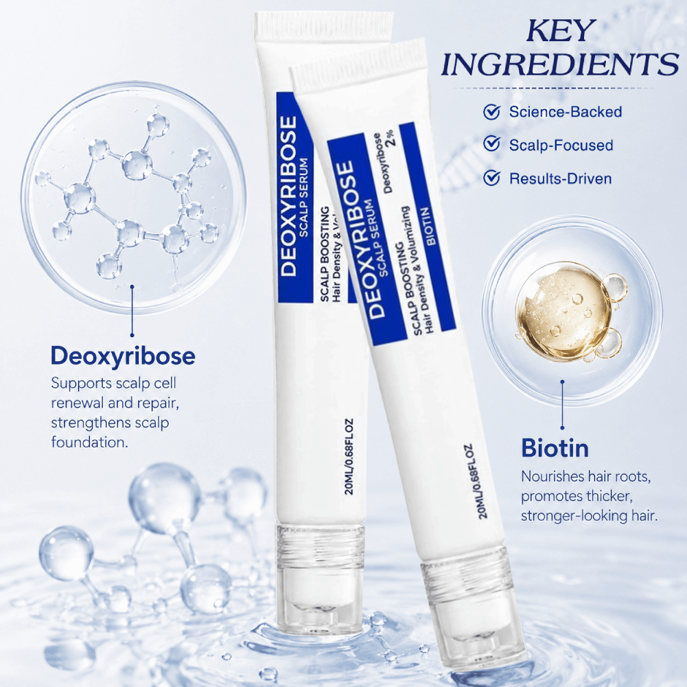 Hair Care Normal - Deoxyribose Biotin Scalp Massage Serum Roller