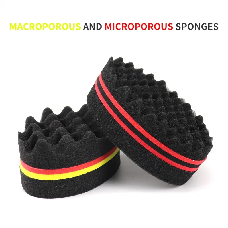 Twist Sponge Coil - Oval Double Sides Magic Twist Hair