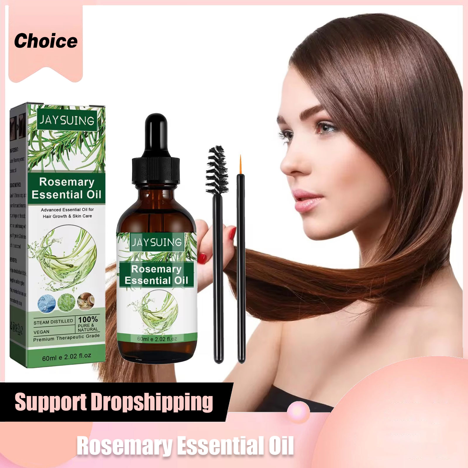 Hair Care Essential Oil - Rosemary Essential Oil For Hair Growth