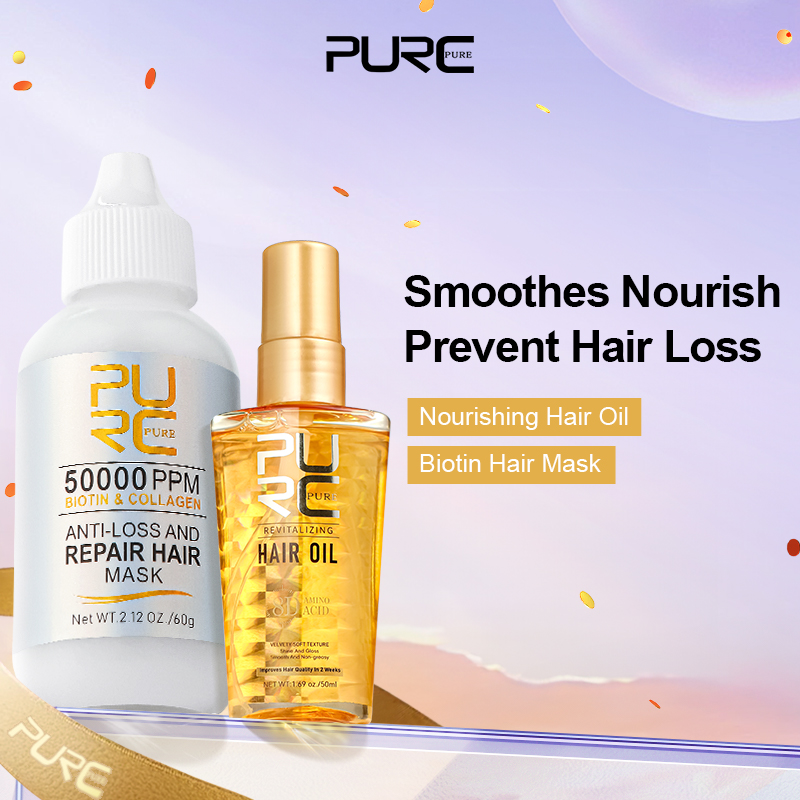 Hair Care For Curly Dry Hair - Collagen Hair Mask & Argan Oil