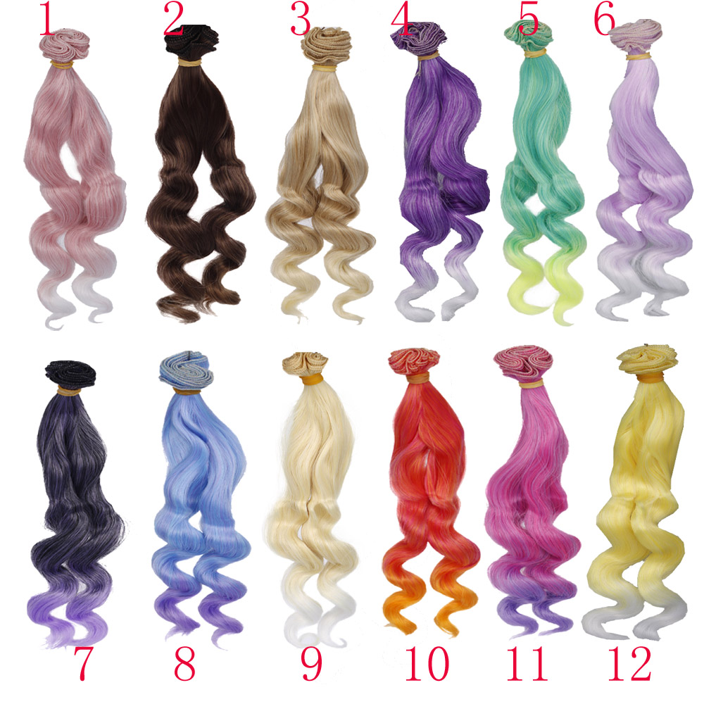 Hair Care For Wavy Hair - Russian DIY Doll Hair 25cm High