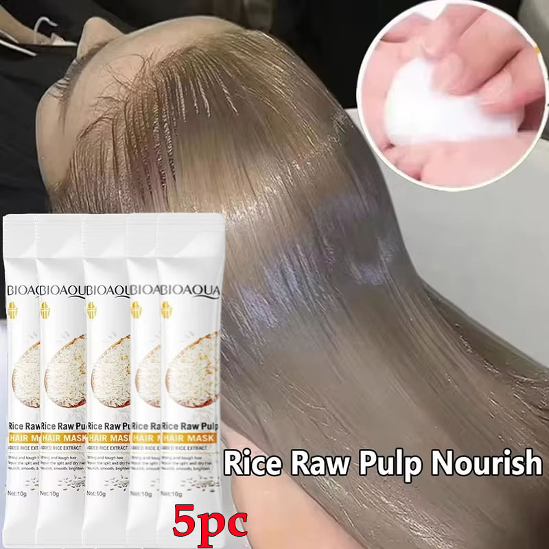 Hair Care Normal - Rice Magical Keratin Hair Mask 5