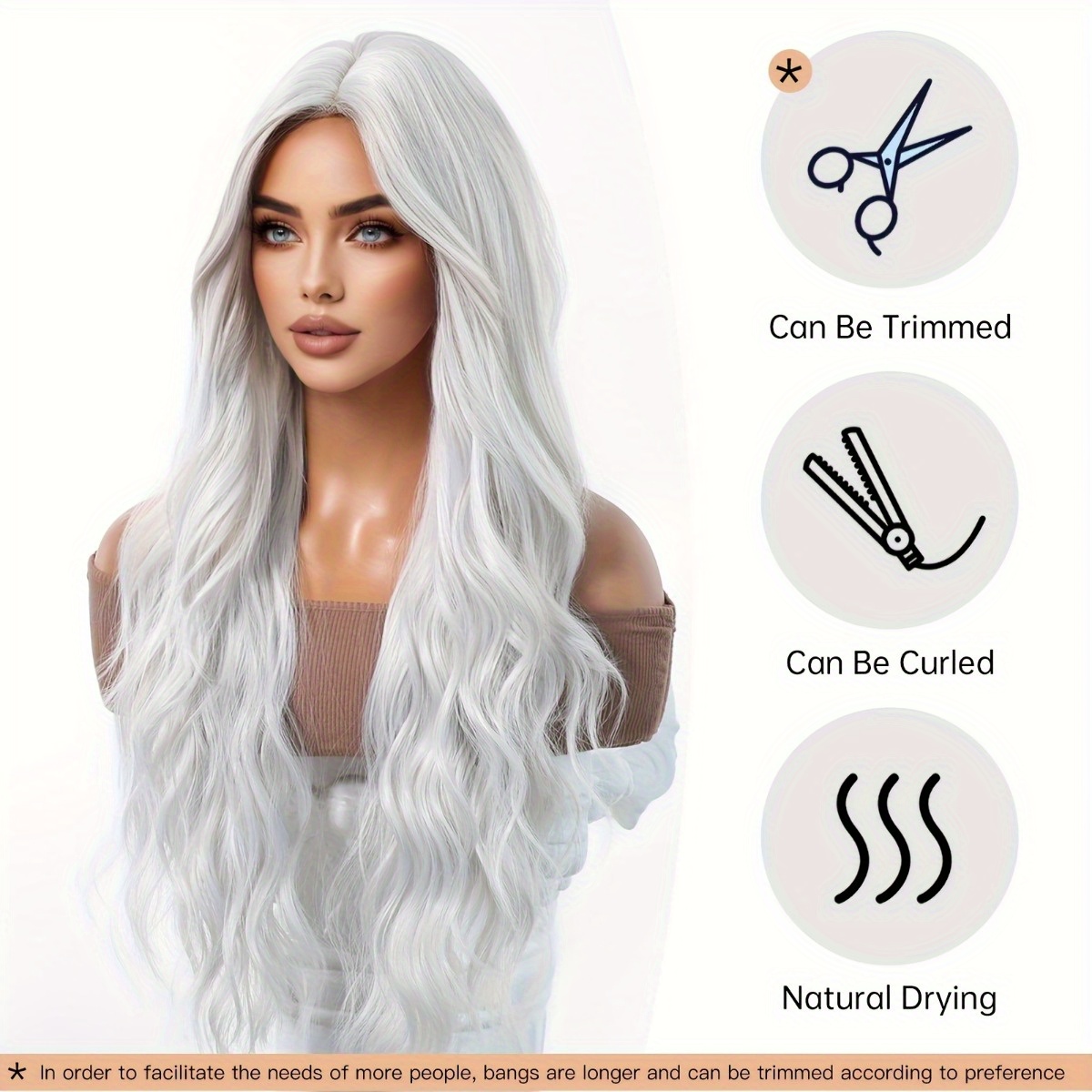 Anxin Brand Synthetic Fiber Wi - Hair Care For Wavy Hair recension och pris