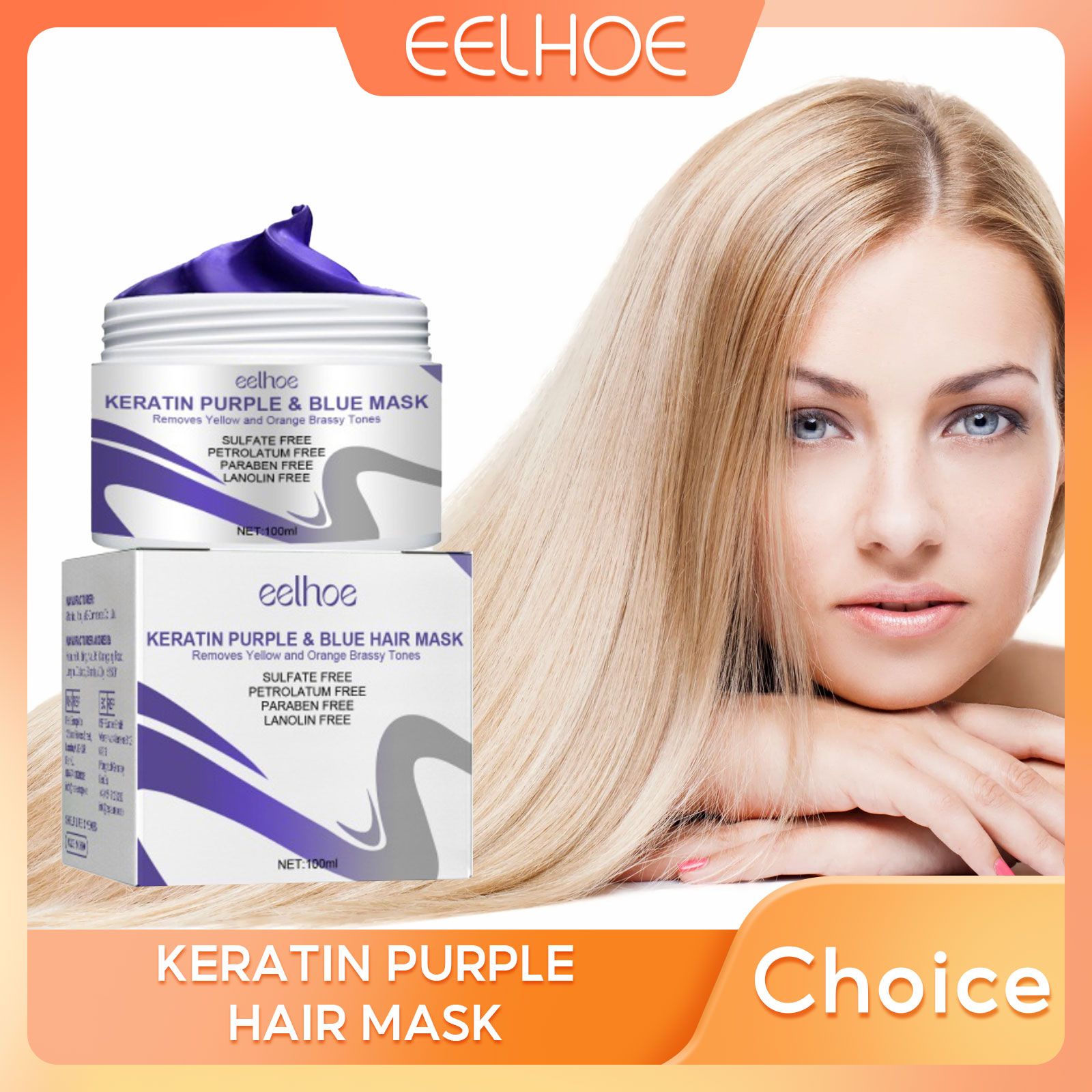 Straightening Hair Mask Kerati - Hair Care Normal recension och pris