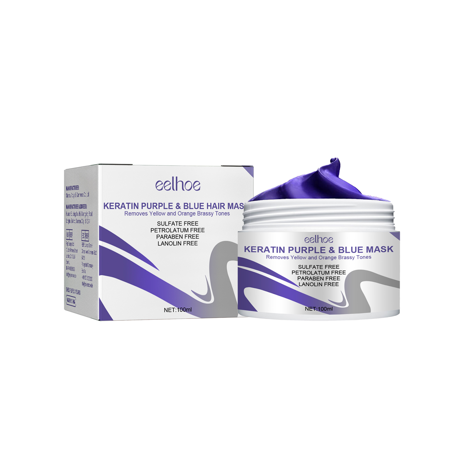 Straightening Hair Mask Kerati - Hair Care Normal recension och pris