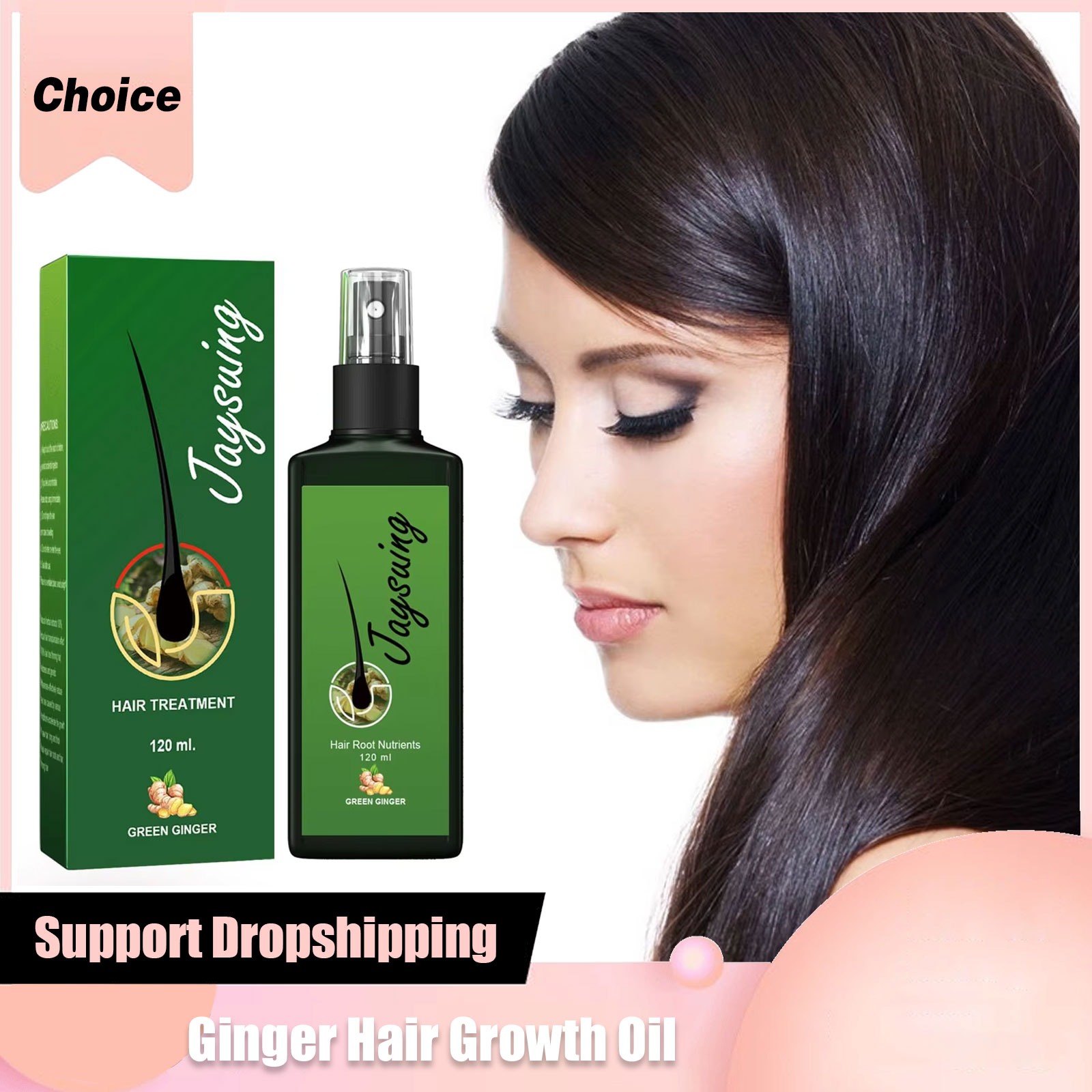 Fast Ginger Hair Growth Spray  - Hair Care Essential Oil recension och pris