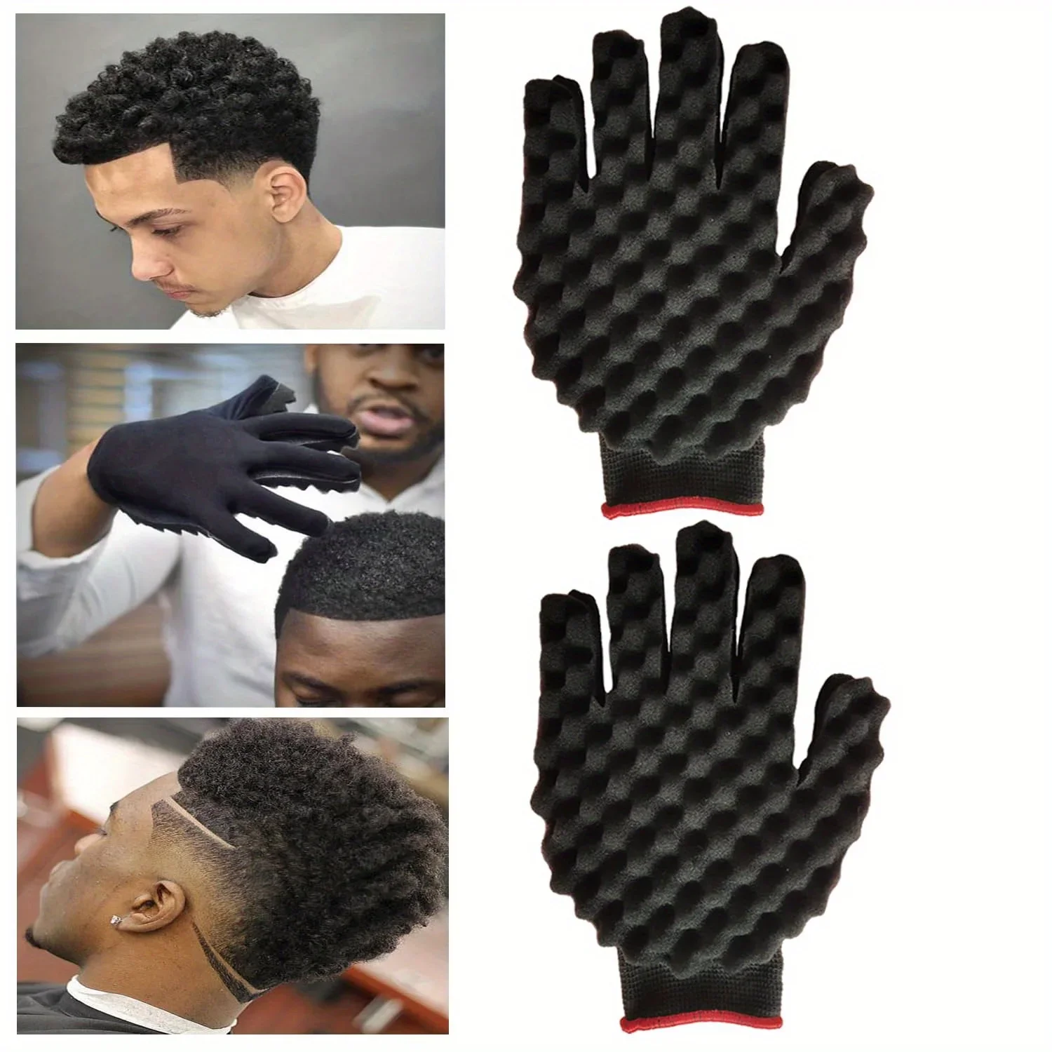 1PcNonslip Sponge Gloves Curli - Twist Sponge Coil recension och pris