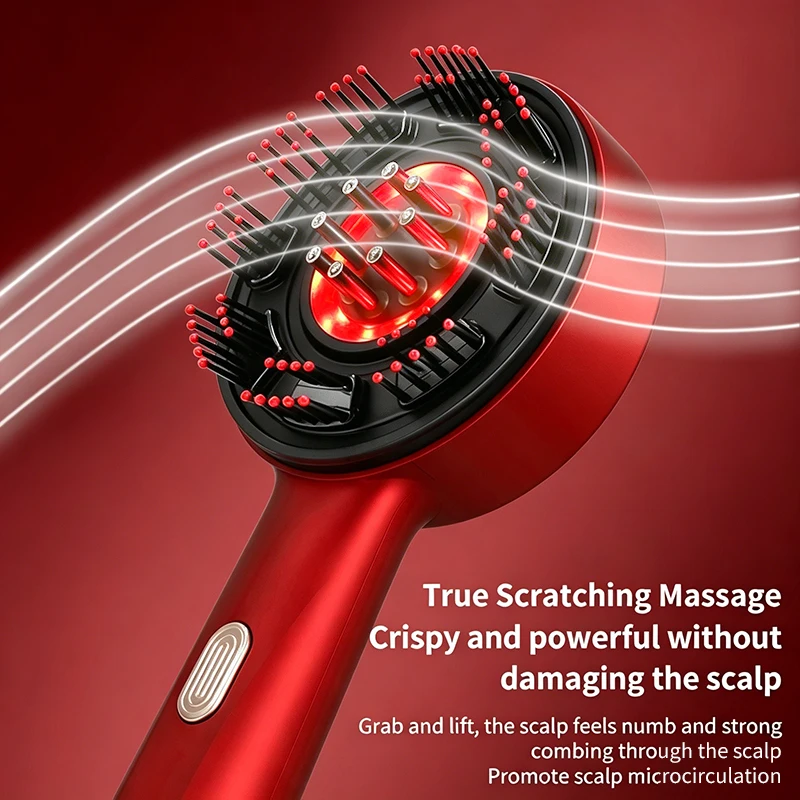 Electric Massage Comb Portable - Hair Care Essential Oil recension och pris