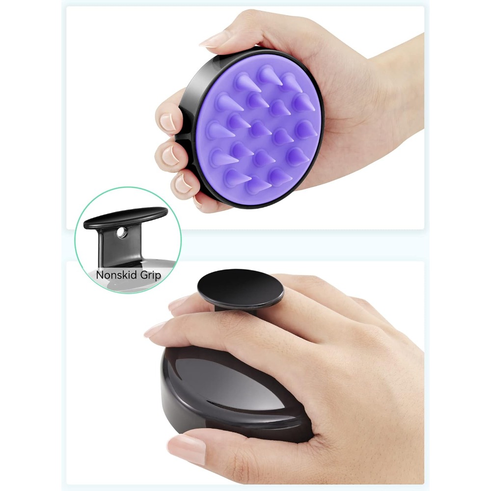 Soft Silicone Scalp Scrubber S - Hair Care For Curly Dry Hair recension och pris