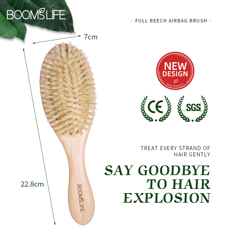 Custom Name Soft Boar Bristles - Hair Care Names recension och pris