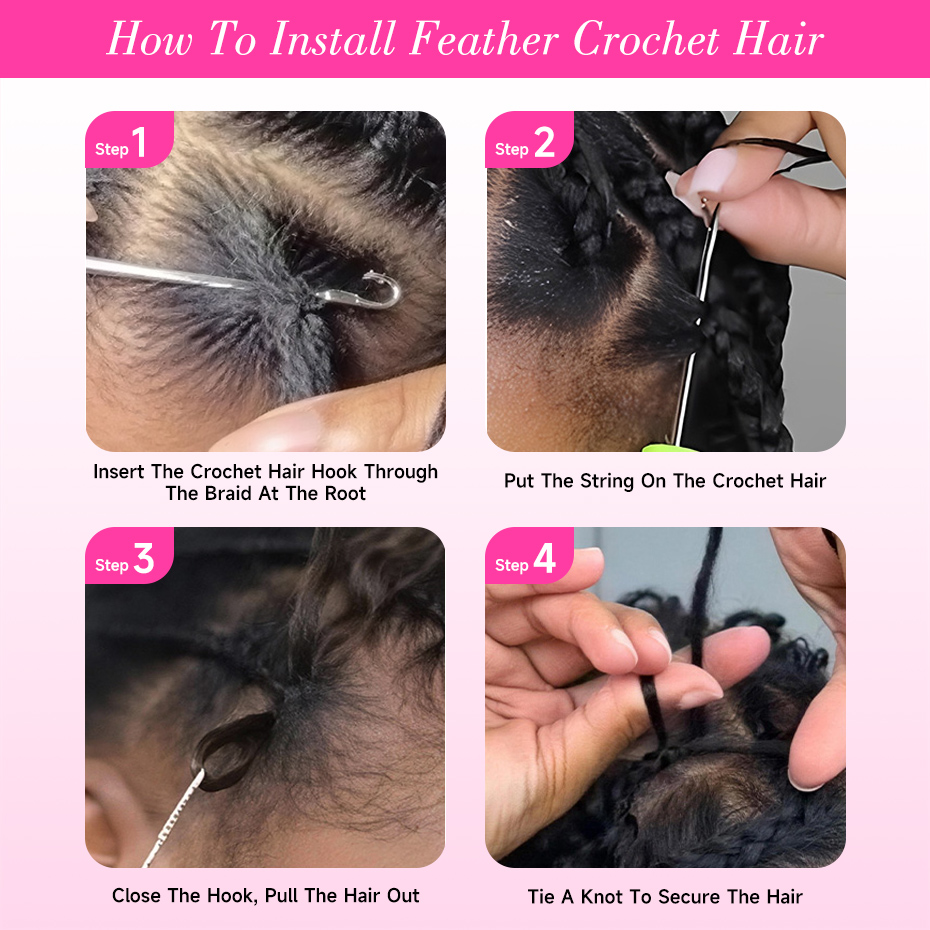 Deep Wave Feather Crochet Huma - Hair Care For Wavy Hair recension och pris