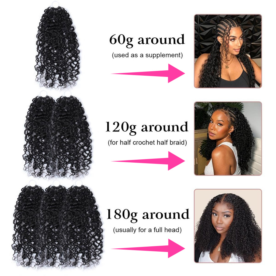 Deep Wave Feather Crochet Huma - Hair Care For Wavy Hair recension och pris