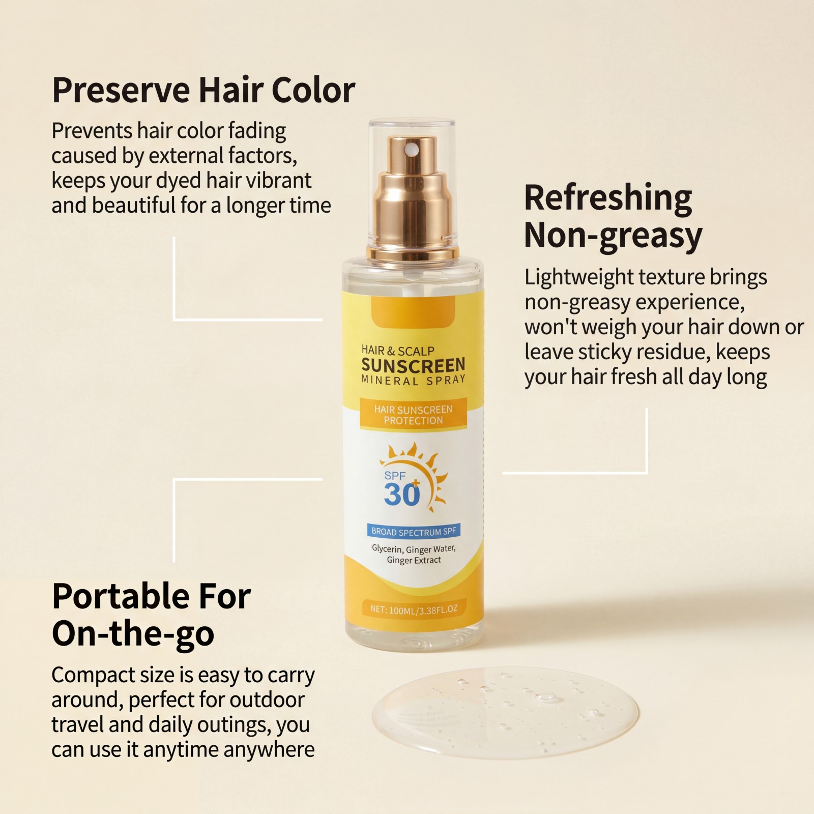 Scalp Care Mist Nourishing Hyd - Hair Care Normal recension och pris