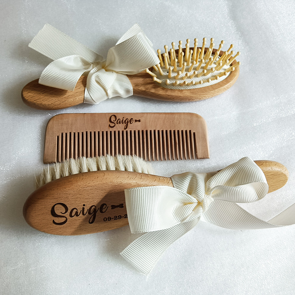 Custom Name Baby Bathing Comb  - Hair Care Names recension och pris