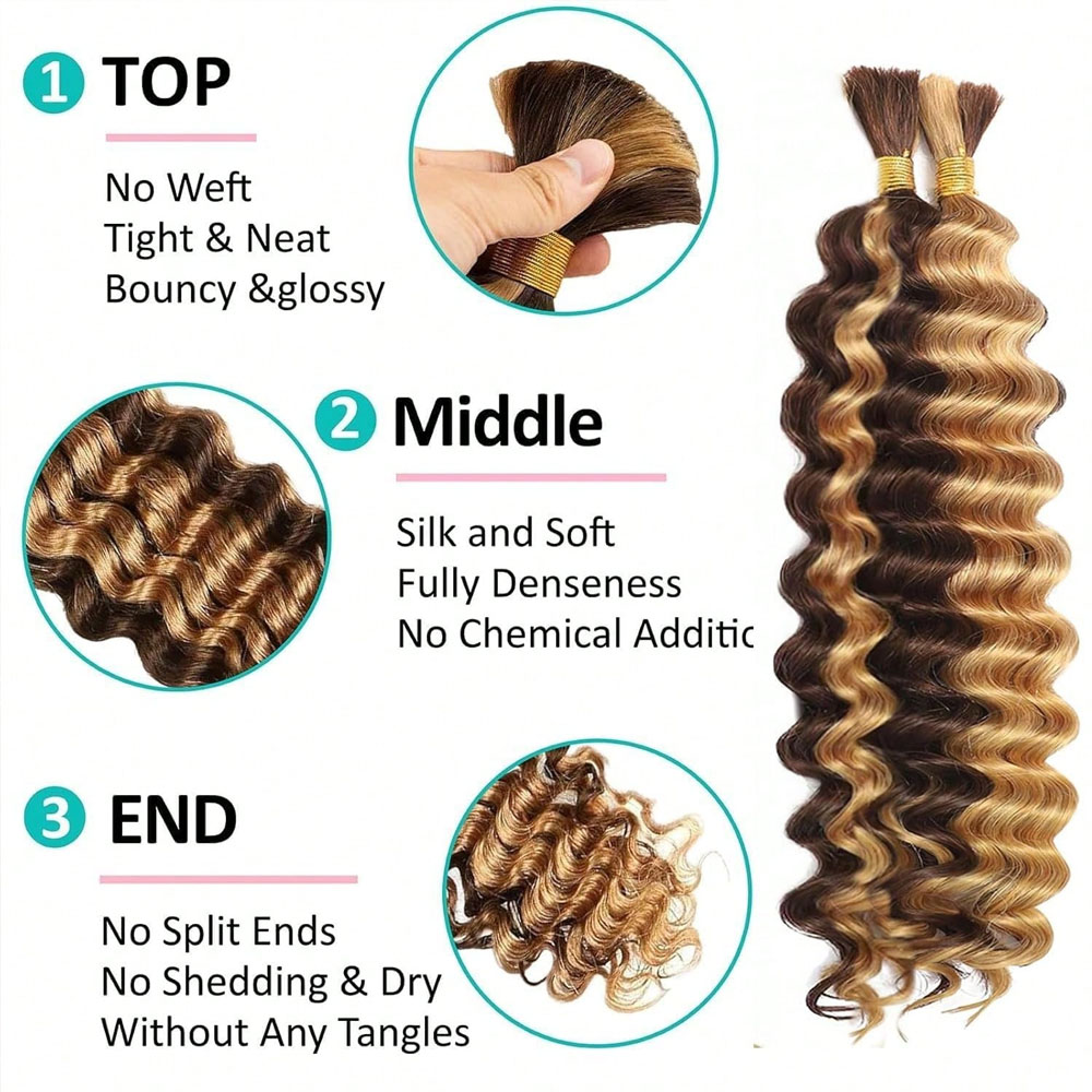 Human Braiding Hair 18 Inch 2  - Hair Care For Wavy Hair recension och pris