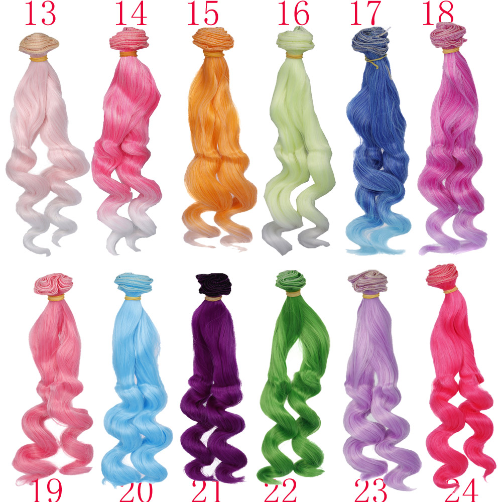 Russian DIY Doll Hair 25cm Hig - Hair Care For Wavy Hair recension och pris