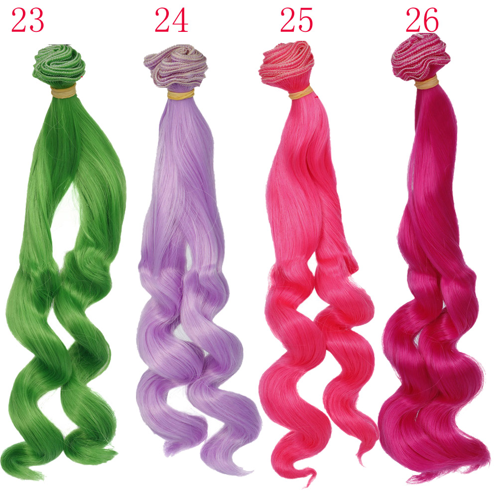 Russian DIY Doll Hair 25cm Hig - Hair Care For Wavy Hair recension och pris