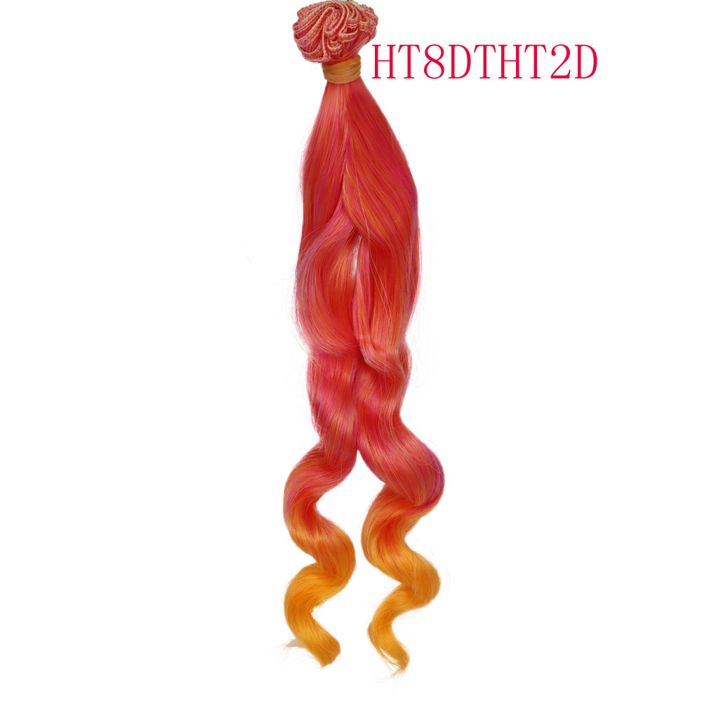 Russian DIY Doll Hair 25cm Hig - Hair Care For Wavy Hair recension och pris