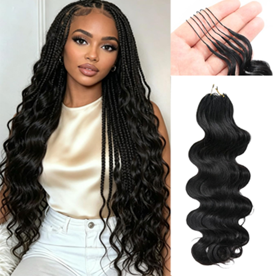 Knotless Pre Separated 100% Hu - Hair Care For Wavy Hair recension och pris