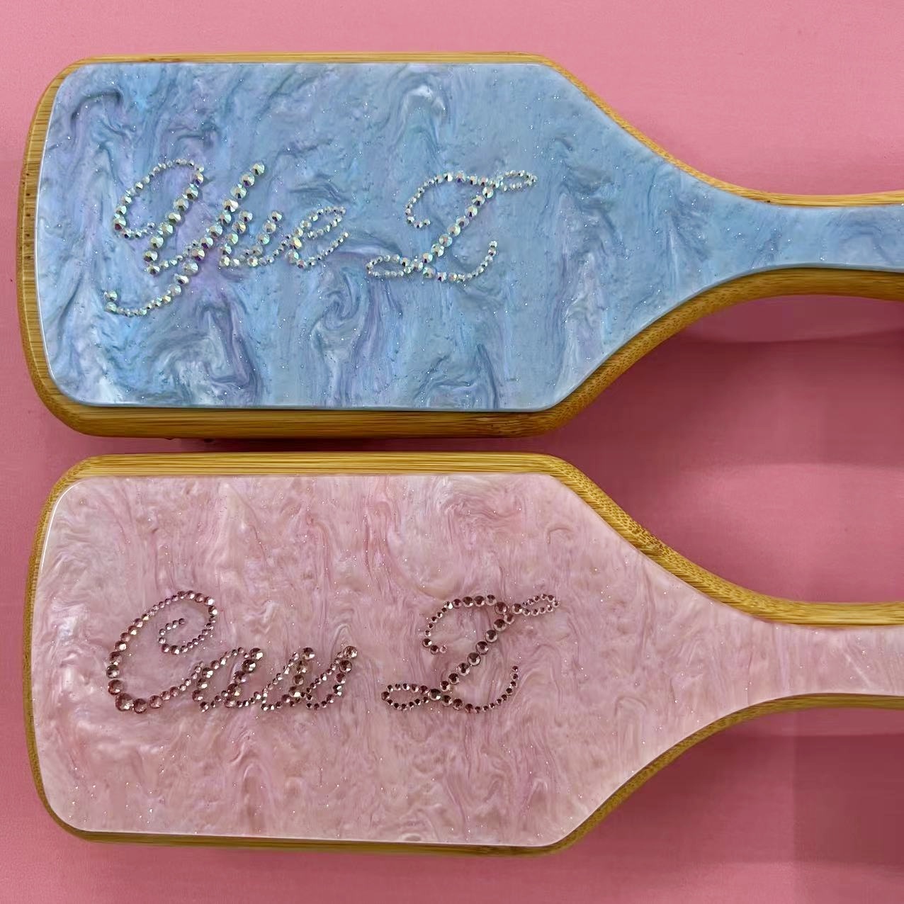 Rhinestone Name Hair Brush Per - Hair Care Names recension och pris