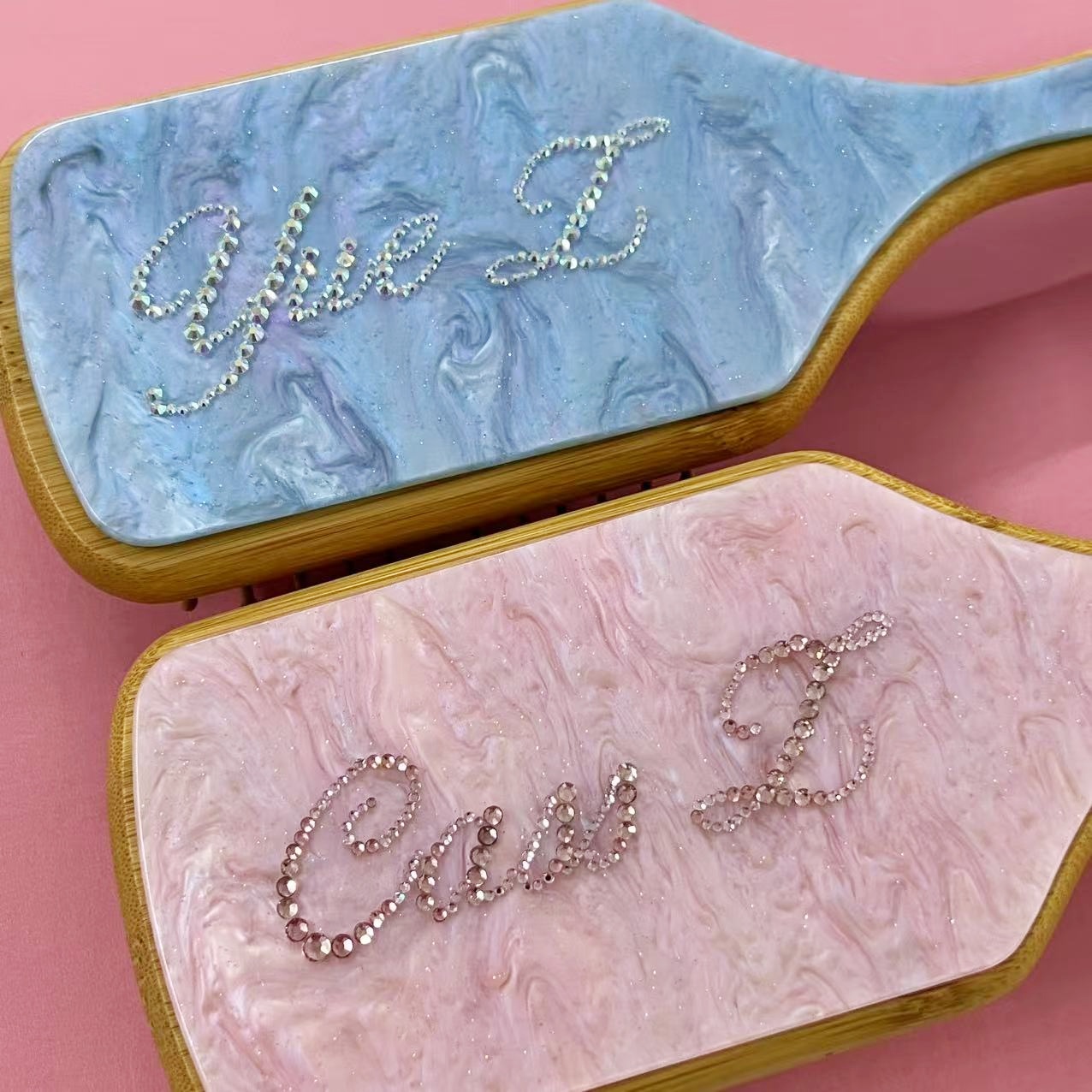 Rhinestone Name Hair Brush Per - Hair Care Names recension och pris