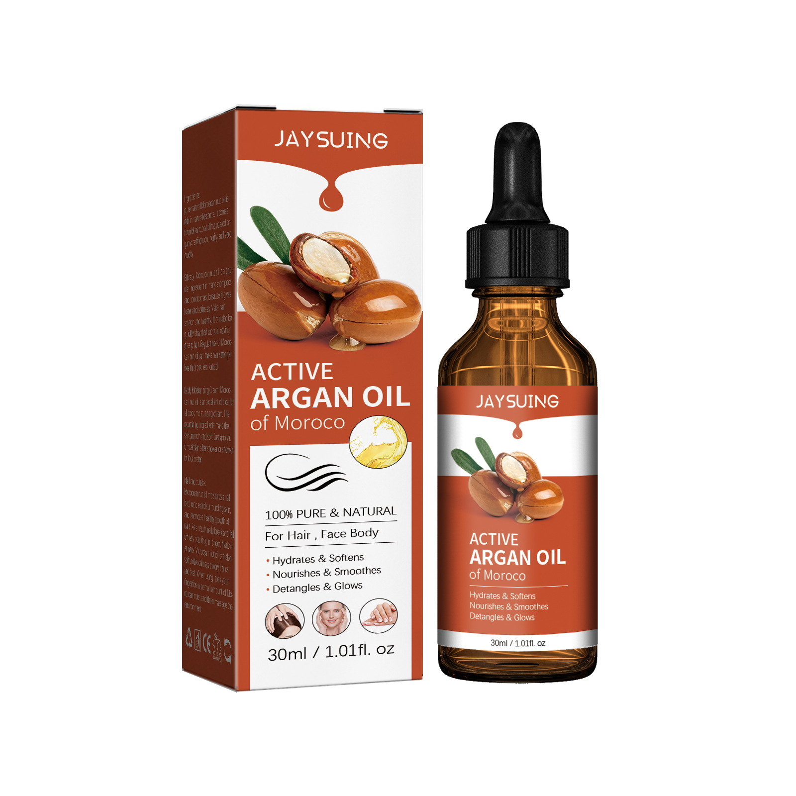 Argan Oil for Hair Treatment S - Hair Care Essential Oil recension och pris