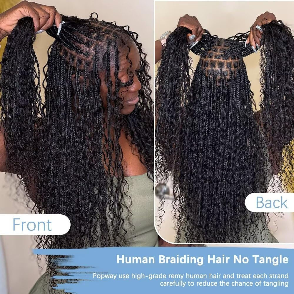 28 Inch Human Braiding Hair Fo - Hair Care For Wavy Hair recension och pris
