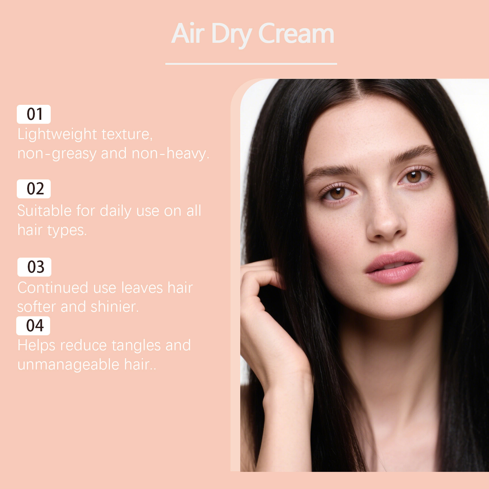 Air Dry Smoothing Hair Cream A - Hair Care Normal recension och pris